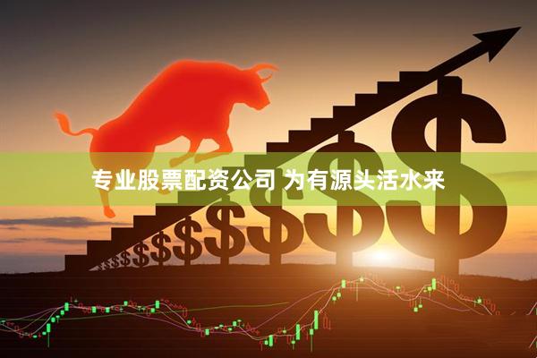 专业股票配资公司 为有源头活水来